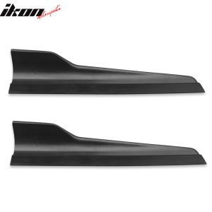 Fits 06-08 BMW E90 3 Series Sedan 4 Door Side Skirts Rocker Panels 4PCS (PP) - Image 4