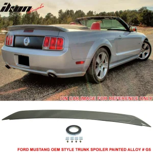 Fits 05-09 Ford Mustang OE Style Rear Trunk Spoiler Wing Lip Painted #G5 Alloy - Image 6