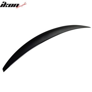 Fits 07-13 BMW E92 3-Series Performance Style Trunk Spoiler Painted #668 Black - Image 4