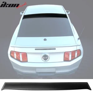 Fits 05-14 Ford Mustang Coupe Rear Window Roof Spoiler Visor Matte Black - PP - Image 6