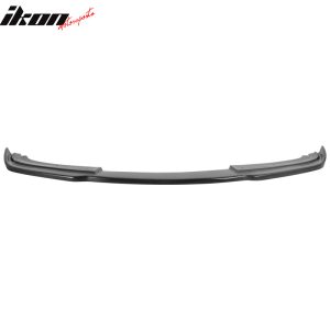Fits 09-12 BMW E90 LCI 3 Series H Style Front Bumper Lip Spoiler Unpainted PU - Image 4