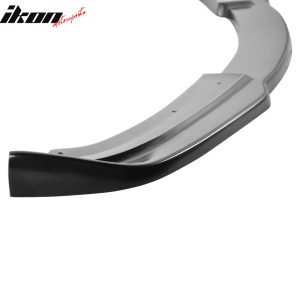 Fits 09-12 BMW E90 LCI 3 Series H Style Front Bumper Lip Spoiler Unpainted PU - Image 5