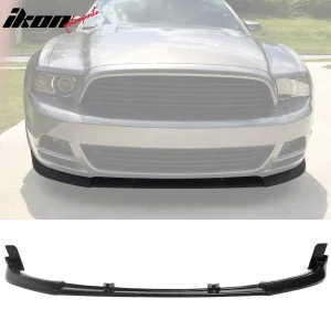 Fits 13-14 Mustang V6 V8 Type CV Unpainted Front Bumper Lip Lower Spoiler PU - Image 6
