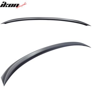 Fits 06-11 BMW 3-Series E90 Sedan OE Style Rear Trunk Spoiler Wing ABS Unpainted - Image 3