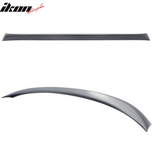 Fits 06-11 BMW 3-Series E90 Sedan OE Style Rear Trunk Spoiler Wing ABS Unpainted - Image 4