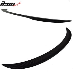 Fits 06-11 BMW E90 3-Series Performance Style Rear Trunk Spoiler Carbon Fiber CF - Image 3
