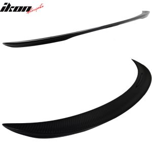Fits 06-11 BMW E90 3-Series Performance Style Rear Trunk Spoiler Carbon Fiber CF - Image 4