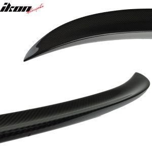 Fits 06-11 BMW E90 3-Series Performance Style Rear Trunk Spoiler Carbon Fiber CF - Image 5