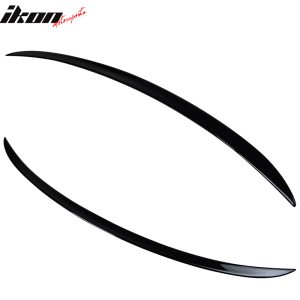Fits 07-13 BMW 3 Series E93 M3 Style Trunk Spoiler Painted #475 Black Sapphire - Image 3