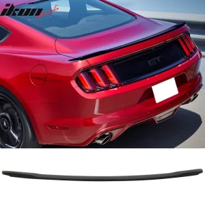 Fits 15-23 Ford Mustang GT Factory Style Rear Trunk Spoiler Wing Unpainted ABS - Image 6