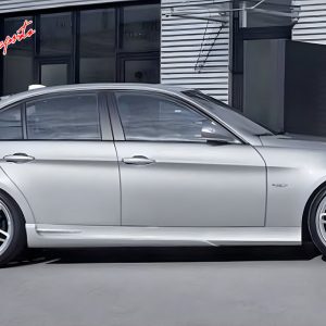 Fits 06-08 BMW E90 3 Series Sedan 4 Door AC Style Side Skirt Extension - PU - Image 3