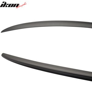 Fits 07-13 BMW E92 3-Series Coupe M3 Style Rear Trunk Spoiler Wing Matte Black - Image 4