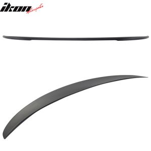 Fits 14-19 BMW 3-Series F80 Sedan Performance Style Trunk Spoiler Unpainted ABS - Image 3