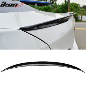 Fits 07-13 BMW E92 3-Series Coupe M3 Style Rear Trunk Spoiler Wing Matte Black - Image 30