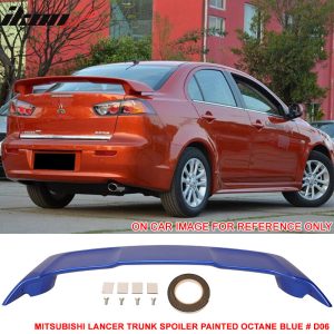 Fits 07-13 BMW E92 3-Series Coupe M3 Style Rear Trunk Spoiler Wing Matte Black - Image 32