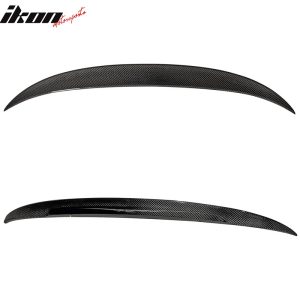 Closeout! Fits 06-11 BMW E90 3-Series Performance2 Trunk Spoiler Carbon Fiber CF - Image 3