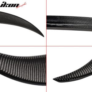 Closeout! Fits 06-11 BMW E90 3-Series Performance2 Trunk Spoiler Carbon Fiber CF - Image 5