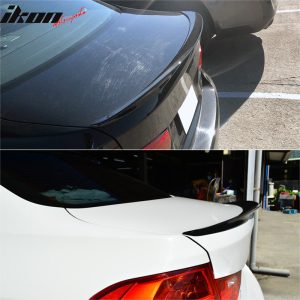 Fits 12-18 BMW F30 3-Series Sedan Performance Trunk Spoiler Painted #475 Black - Image 3
