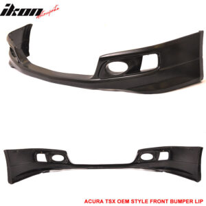 Fits 06-08 Acura TSX OE Factory Style Front Bumper Lip Chin Spoiler Unpainted PU - Image 5