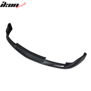 Fits 04-05 Acura TSX Mugen Style Front Bumper Lip Spoiler Unpainted Black PU - Image 3