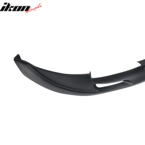 Fits 04-05 Acura TSX Mugen Style Front Bumper Lip Spoiler Unpainted Black PU - Image 5