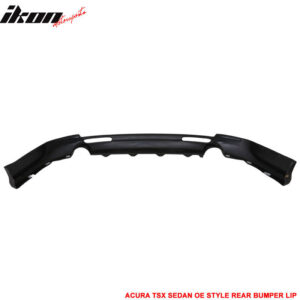 Fits 04-05 Acura TSX 4DR Sedan OE Factory Style Rear Bumper Lip Diffuser PU - Image 3