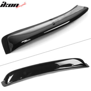 Fits 96-00 Honda Civic Coupe 04-08 Acura TSX Rear Window Roof Spoiler Lip Visor - Image 4