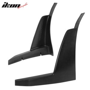 Fits 03-06 Infiniti G35 Coupe N1 Style Front Bumper Lip Splitter Corner Winglets - Image 3