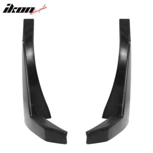 Fits 03-06 Infiniti G35 Coupe N1 Style Front Bumper Lip Splitter Corner Winglets - Image 4