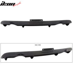 Fits 03-07 INFINITI G35 Coupe 2DR JDM NS Style Rear Bumper Valance Diffuser Lip - Image 3
