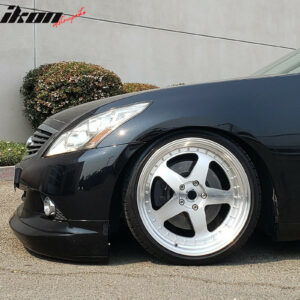 Fits 10-13 Infiniti G37 Sedan 4Dr GL Style Front Lip Bumper Lower Spoiler - PU - Image 3