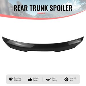 Fits 09-15 INFINITI G37 G25 Q40 Trunk Spoiler Carbon Fiber Print PSM Style ABS - Image 3