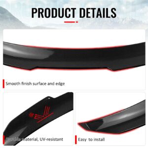 Fits 09-15 INFINITI G37 G25 Q40 Trunk Spoiler Carbon Fiber Print PSM Style ABS - Image 4