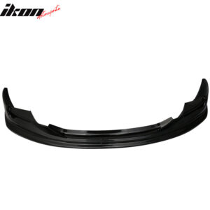 For 08-14 Infiniti G37 Coupe TS Style Front Bumper Lip Painted KH3 Black Spoiler - Image 3