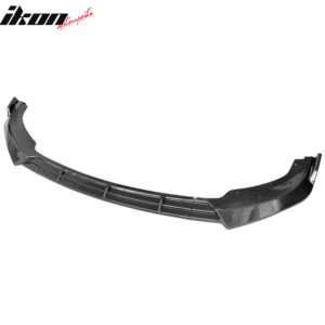 Fits 10-13 Infiniti G37 IKON Style Carbon Fiber Print Front Bumper Lip 3PCS PP - Image 5