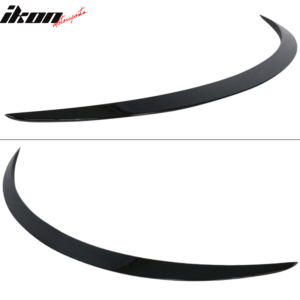 Fits 17-23 Tesla Model 3 OE Style Rear Trunk Spoiler Painted #PBSB Eclipse Black - Image 3