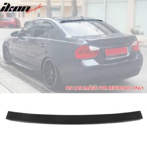 Fits 17-23 Tesla Model 3 4DR OE Rear Trunk Spoiler Wing Carbon Fiber Print - ABS - Image 11