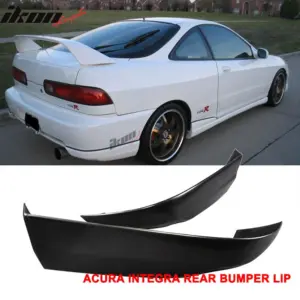 Fits 94-97 Acura Integra Type R Rear Bumper Lip Side Apron Corner Valance Cap PU - Image 6