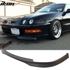 Fits 94-97 Acura Integra DC2 JDM TR Style Front Bumper Lip Spoiler Unpainted PU - Image 5