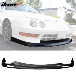 Fits 98-01 Acura Integra Backyard Style Front Bumper Lower Spoiler Splitter PU - Image 6