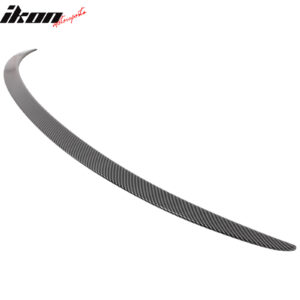 Fits 24-25 Tesla Model 3 OE Style Carbon Fiber Print Rear Trunk Spoiler Wing ABS - Image 5