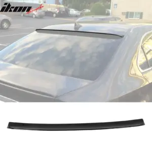 Fits 09-14 Acura TSX Sedan Gloss Black Roof Spoiler Wing Rear Window Shade ABS - Image 6