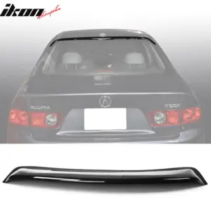 Fits 96-00 Honda Civic Coupe 04-08 Acura TSX Rear Window Roof Spoiler Lip Visor - Image 6