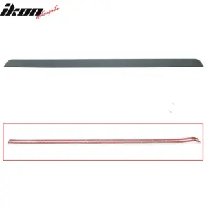 Fits 09-12 Acura TSX CU2 4Dr F Style Rear Roof Window Spoiler Wing Unpainted PUF - Image 6