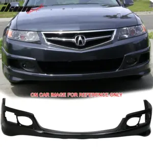 Fits 06-08 Acura TSX OE Front Bumper Lip Painted Nighthawk Black Pearl # B92P - Image 6