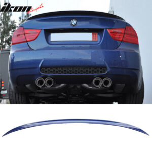 Fits 12-16 Tesla Model S Front Bumper Lip IKON Spoiler Unpainted 3PC Splitter - Image 10