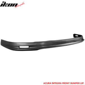 Fits 94-97 Acura Integra Mugen Style Front Bumper Lip Spoiler Unpainted PP - Image 4