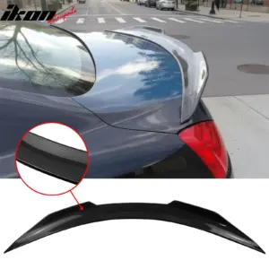 Fits 08-13 INFINITI G37 14-15 Q60 Trunk Spoiler Carbon Fiber Print PSM Style ABS - Image 6