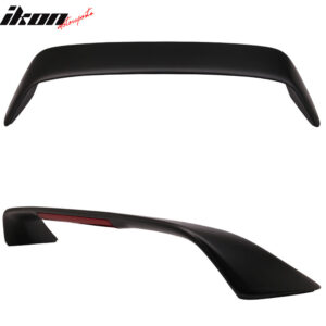 Fits 94-01 Acura Integra Hatchback Type-R T-R 3rd Brake LED ABS Trunk Spoiler - Image 3