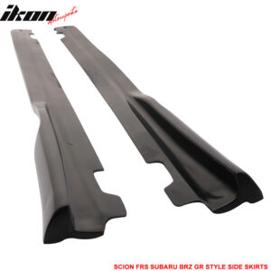 Fits 13-20 Scion FRS/Subaru BRZ/Toyota 86 GR Style Side Skirts PU Rocker Panel - Image 4